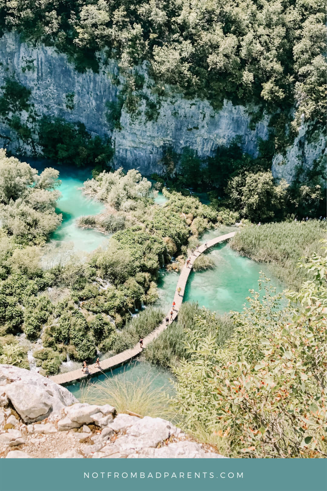 Nationalpark Plitvicer Seen Kroatien Reisen mit Kindern Familienurlaub