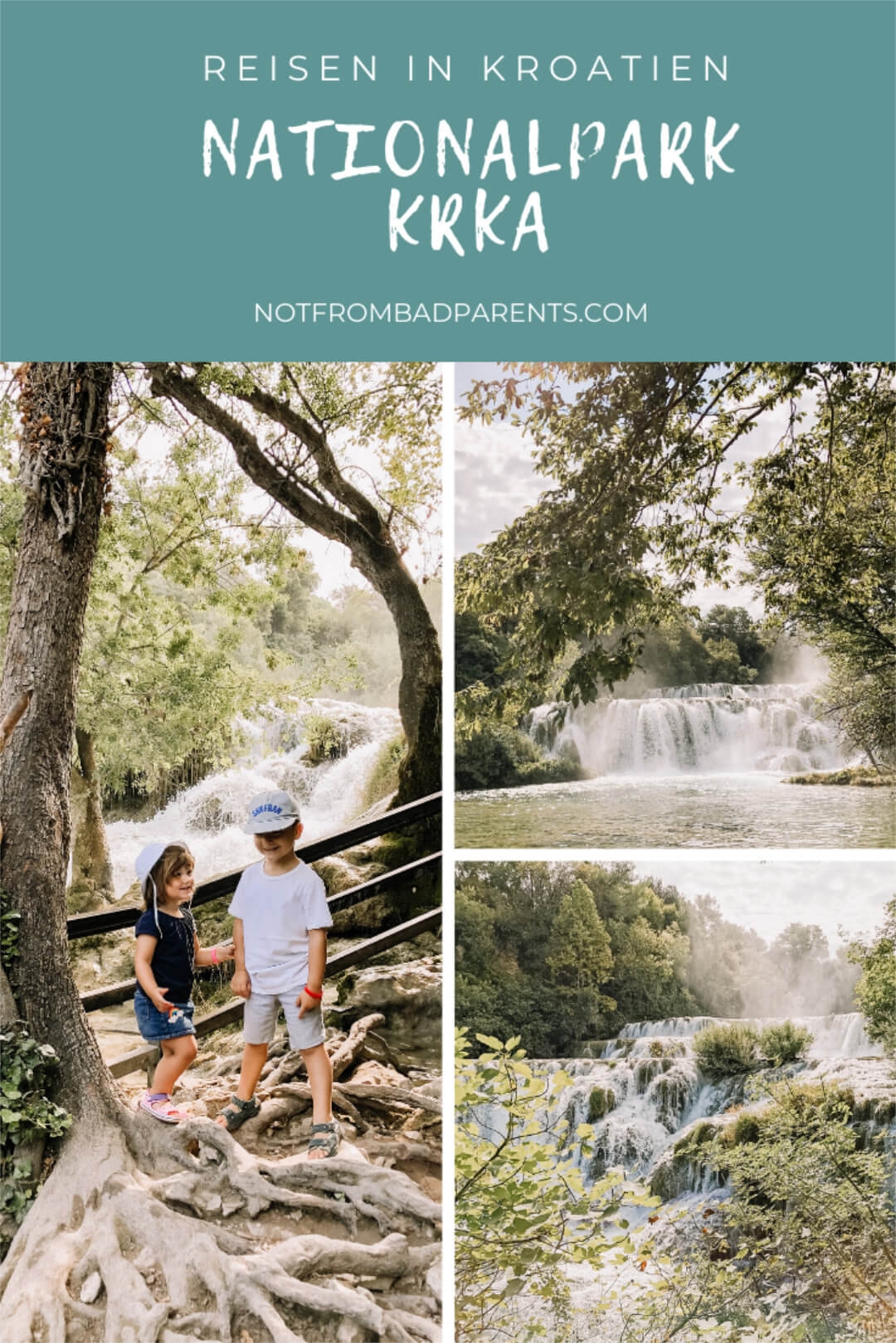 Pin Krka Nationalpark Kroatien Wasserfälle Reisen mit Kindern Familien