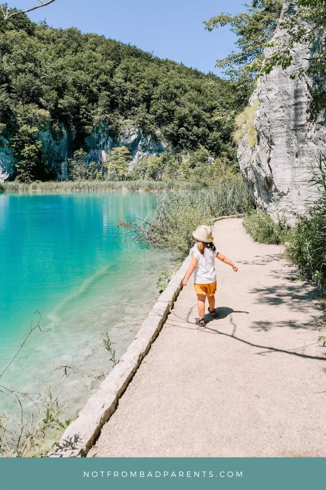 Nationalpark Plitvicer Seen Kroatien Reisen mit Kindern Familienurlaub