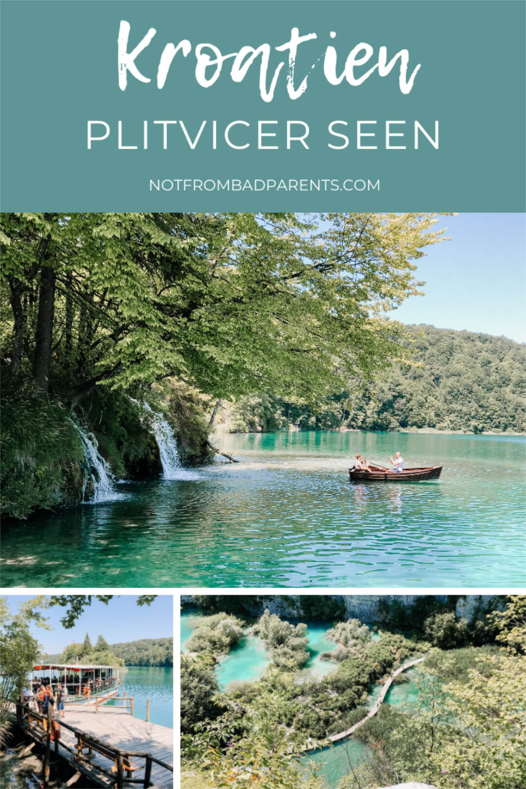 Nationalpark Plitvicer Seen Kroatien Reisen mit Kindern Familienurlaub