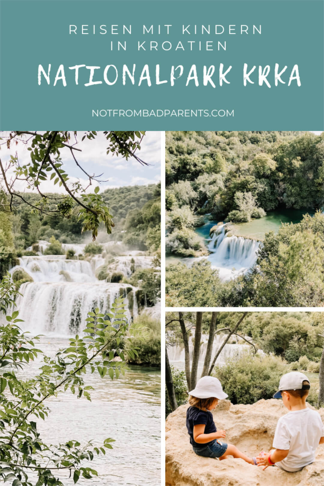 Pin Krka Nationalpark Kroatien Wasserfälle Reisen mit Kindern Familien