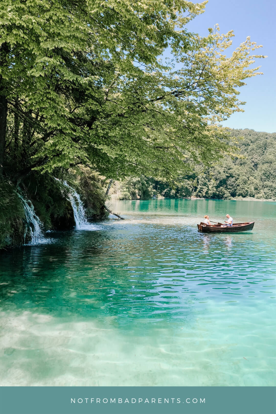 Nationalpark Plitvicer Seen Kroatien Reisen mit Kindern Familienurlaub