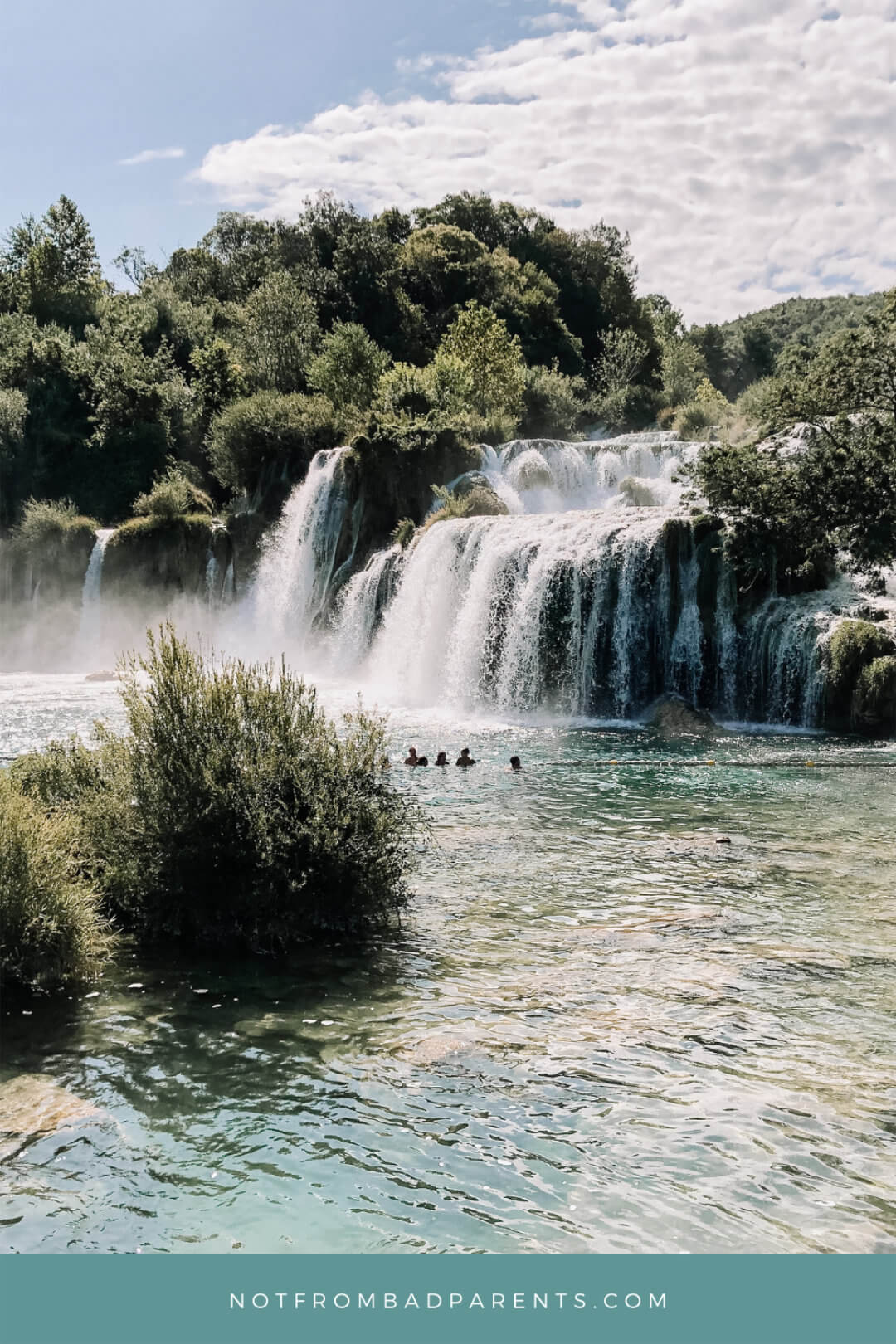 Pin Krka Nationalpark Kroatien Wasserfälle Reisen mit Kindern Familien