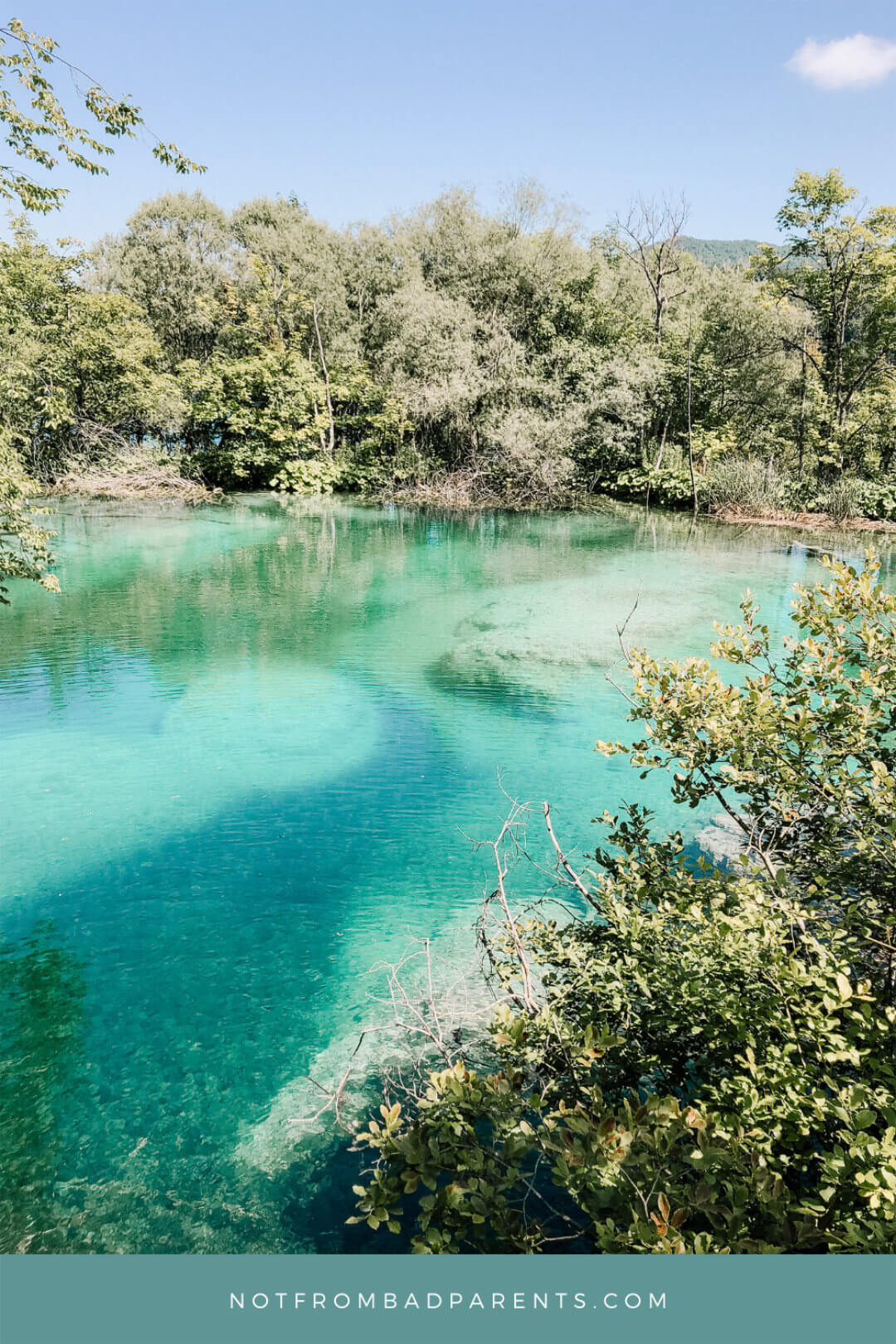 Nationalpark Plitvicer Seen Kroatien Reisen mit Kindern Familienurlaub