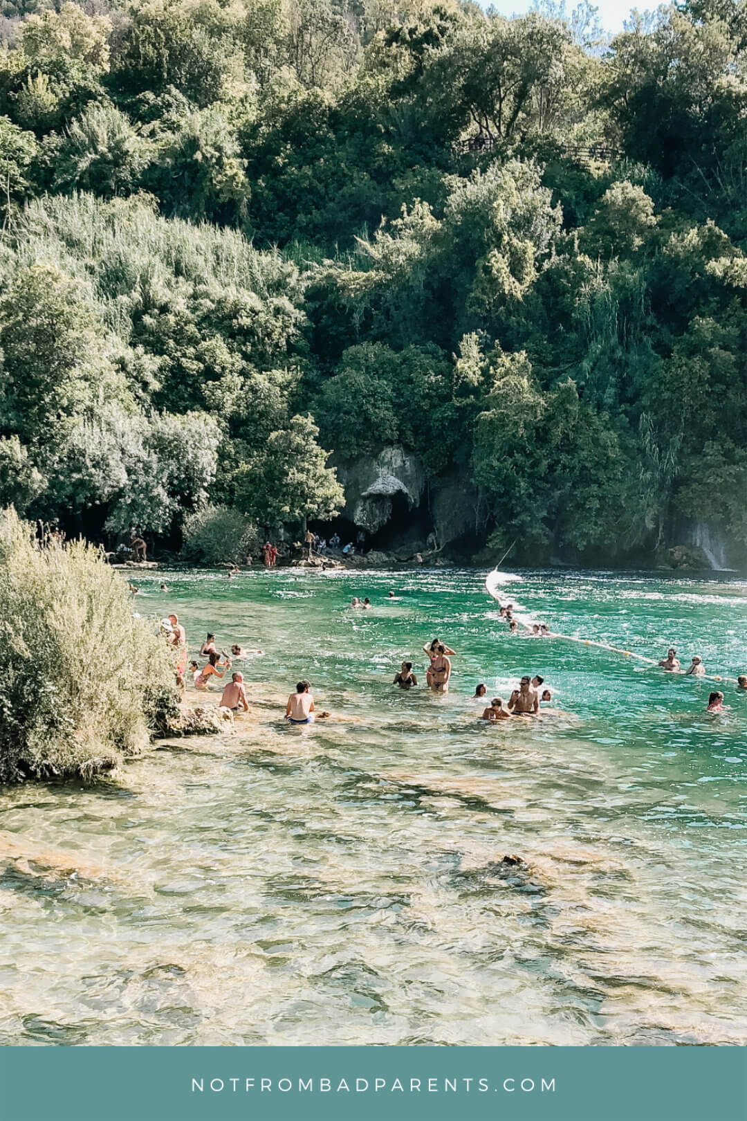Pin Krka Nationalpark Kroatien Wasserfälle Reisen mit Kindern Familien