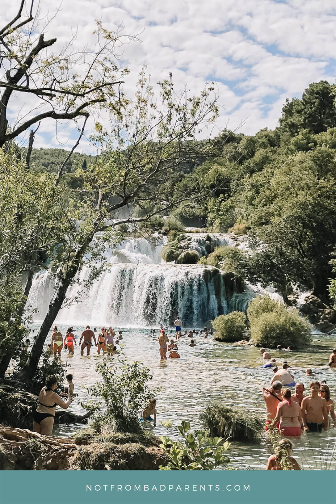 Pin Krka Nationalpark Kroatien Wasserfälle Reisen mit Kindern Familien