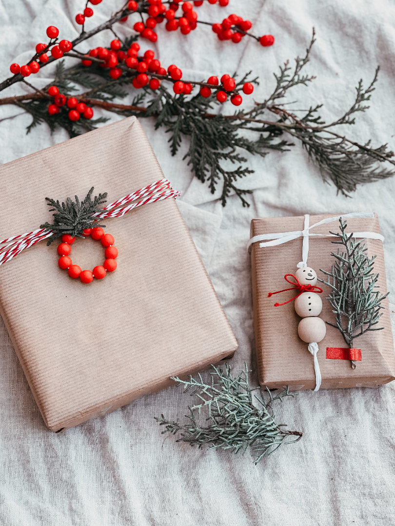 Geschenke verpacken Weihnachten