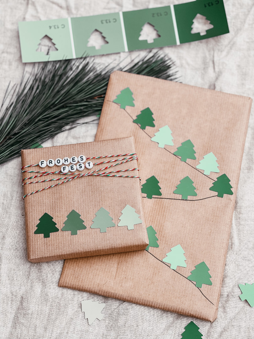 Geschenke verpacken Weihnachten