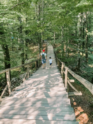Nationalpark Plitvicer Seen Kroatien Reisen mit Kindern Familienurlaub