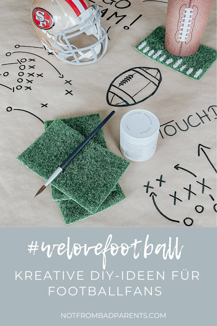 Super Bowl Pin Party Deko Ideen Inspiration DIY Snacks Football
