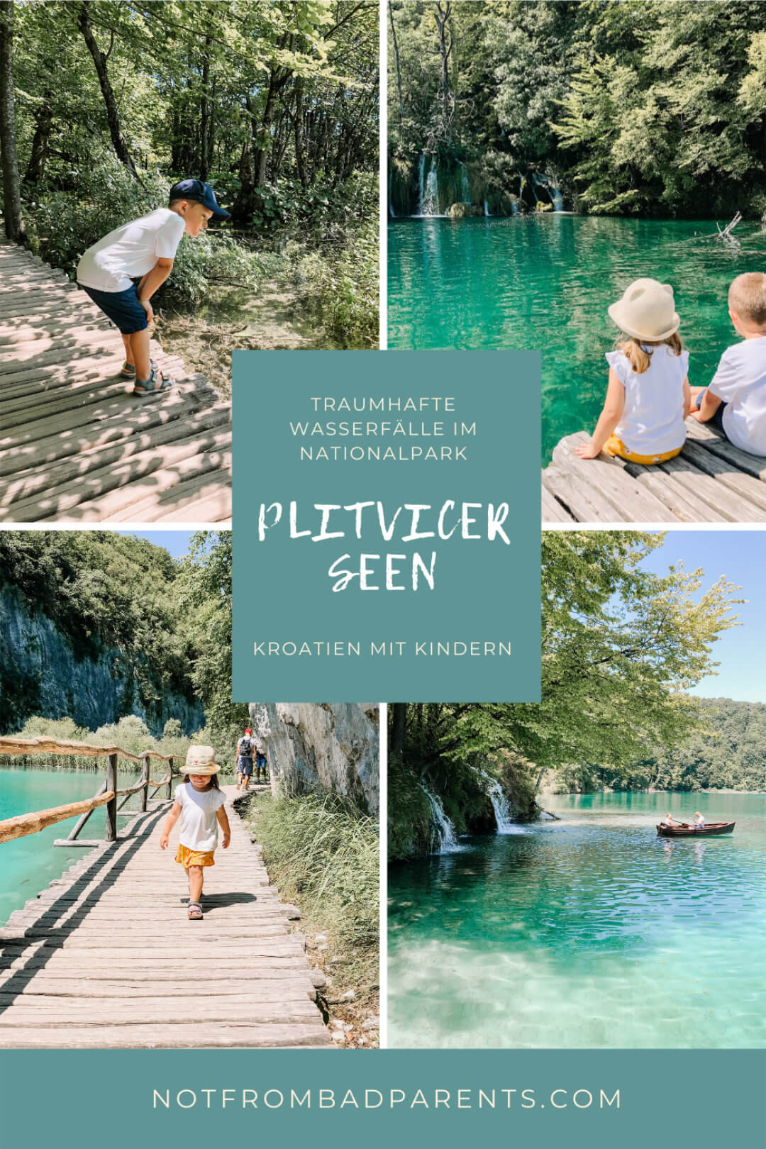 Nationalpark Plitvicer Seen Kroatien Reisen mit Kindern Familienurlaub