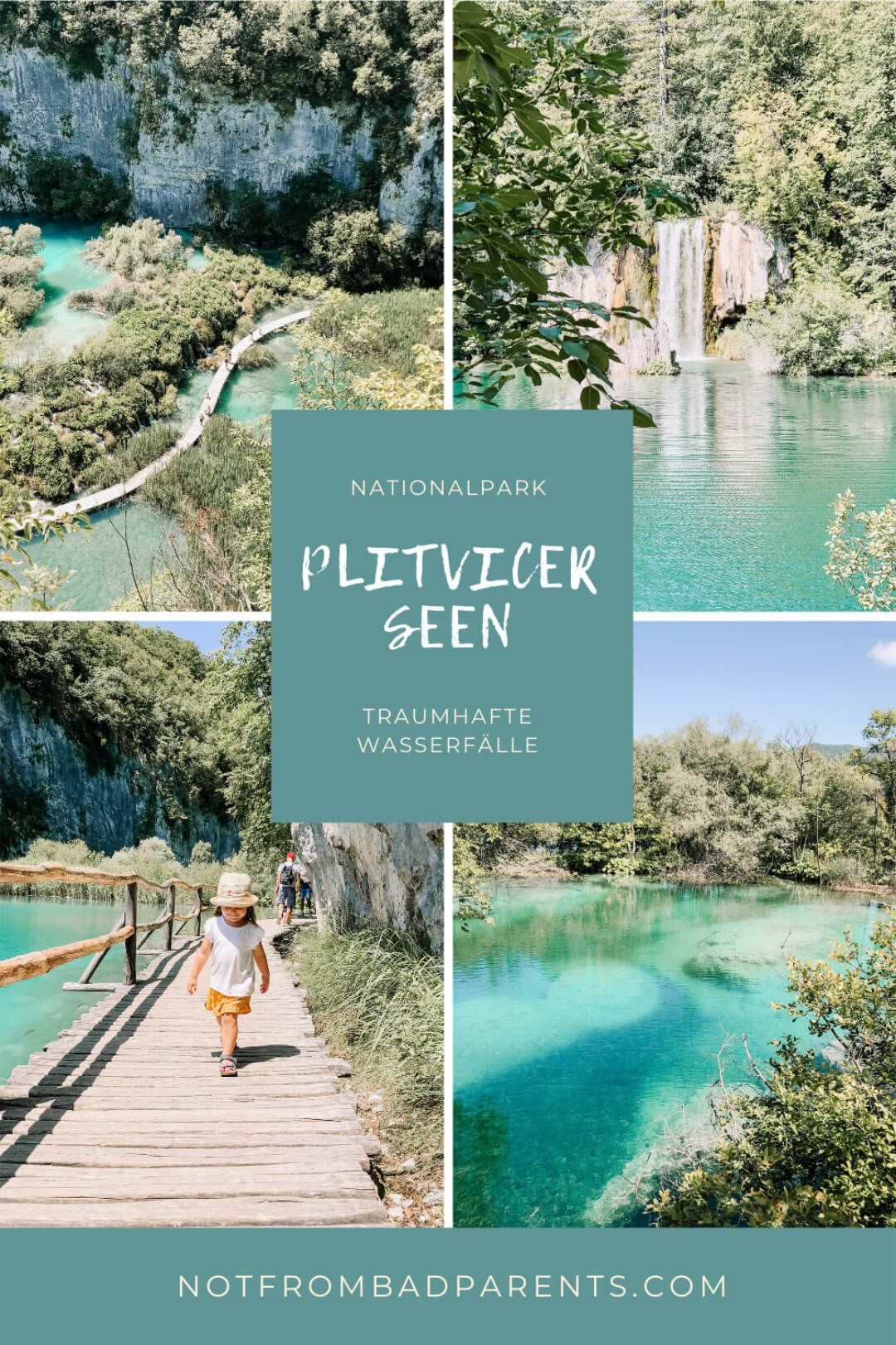 Nationalpark Plitvicer Seen Kroatien Reisen mit Kindern Familienurlaub