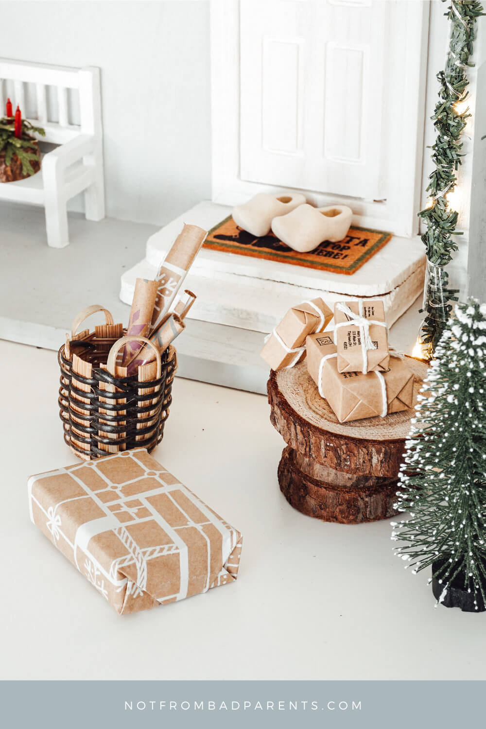 Die Wichteltür unseren Weihnachtswichtels Nisse