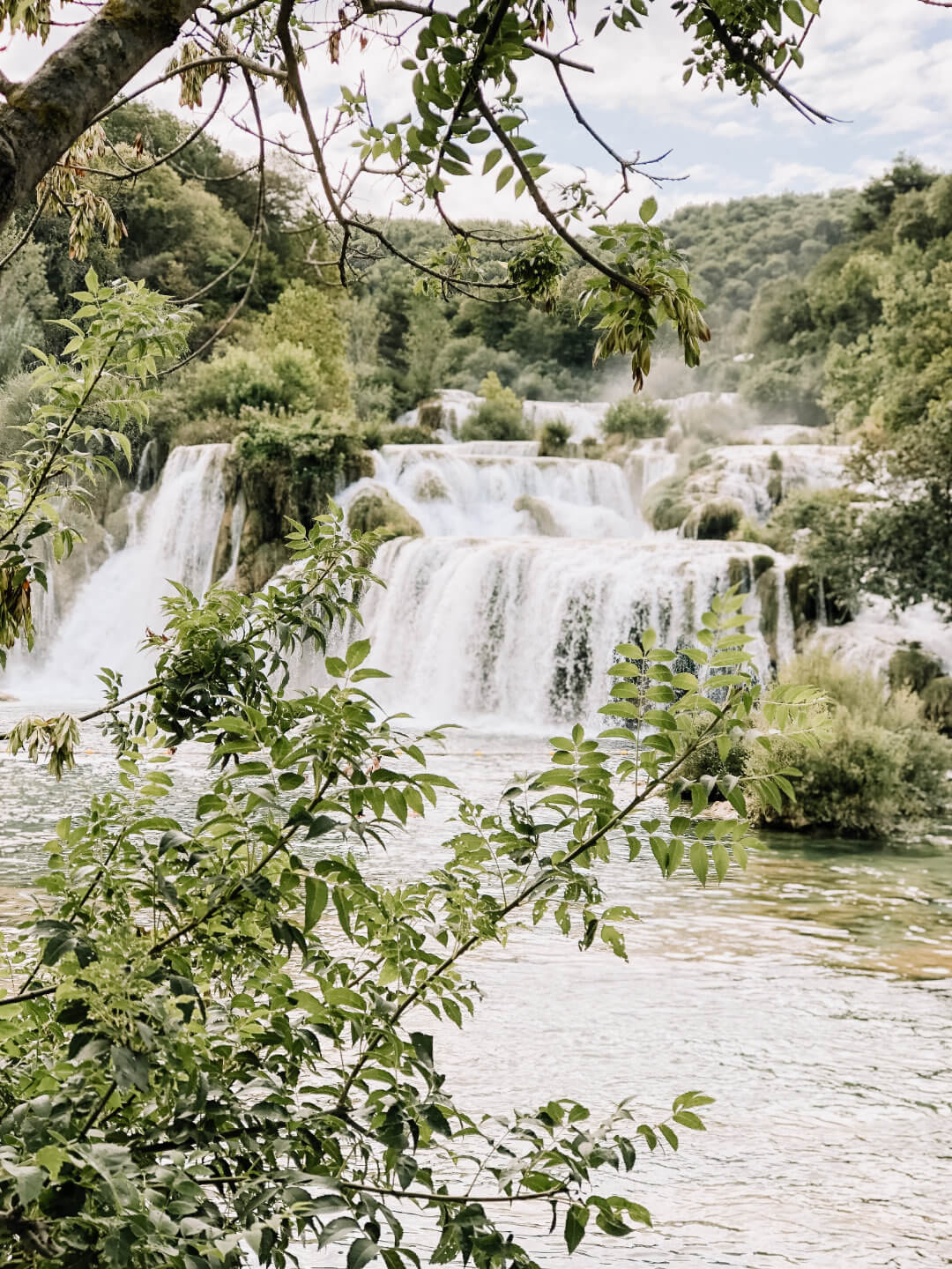 Krka Nationalpark Kroatien Wasserfälle Reisen mit Kindern Familien