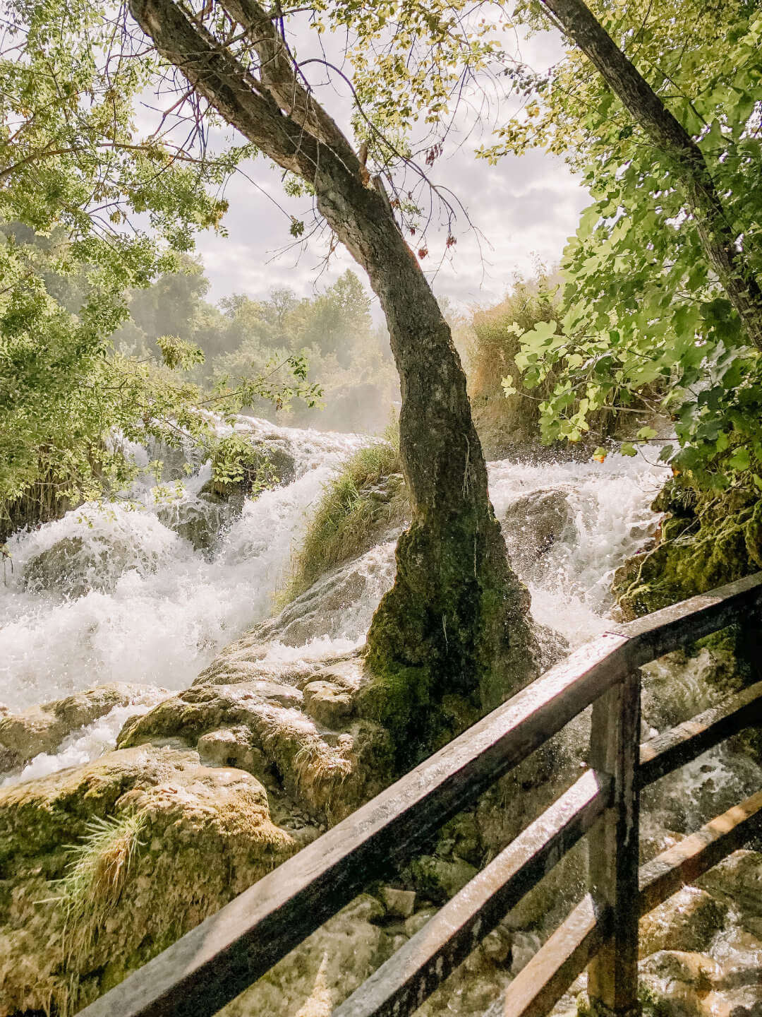 Krka Nationalpark Kroatien Wasserfälle Reisen mit Kindern Familien