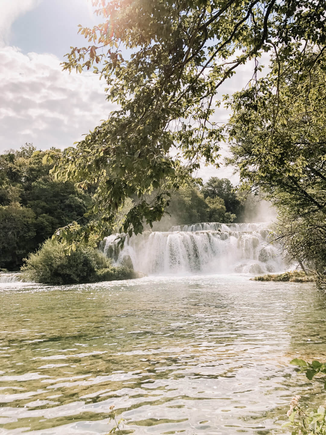 Krka Nationalpark Kroatien Wasserfälle Reisen mit Kindern Familien