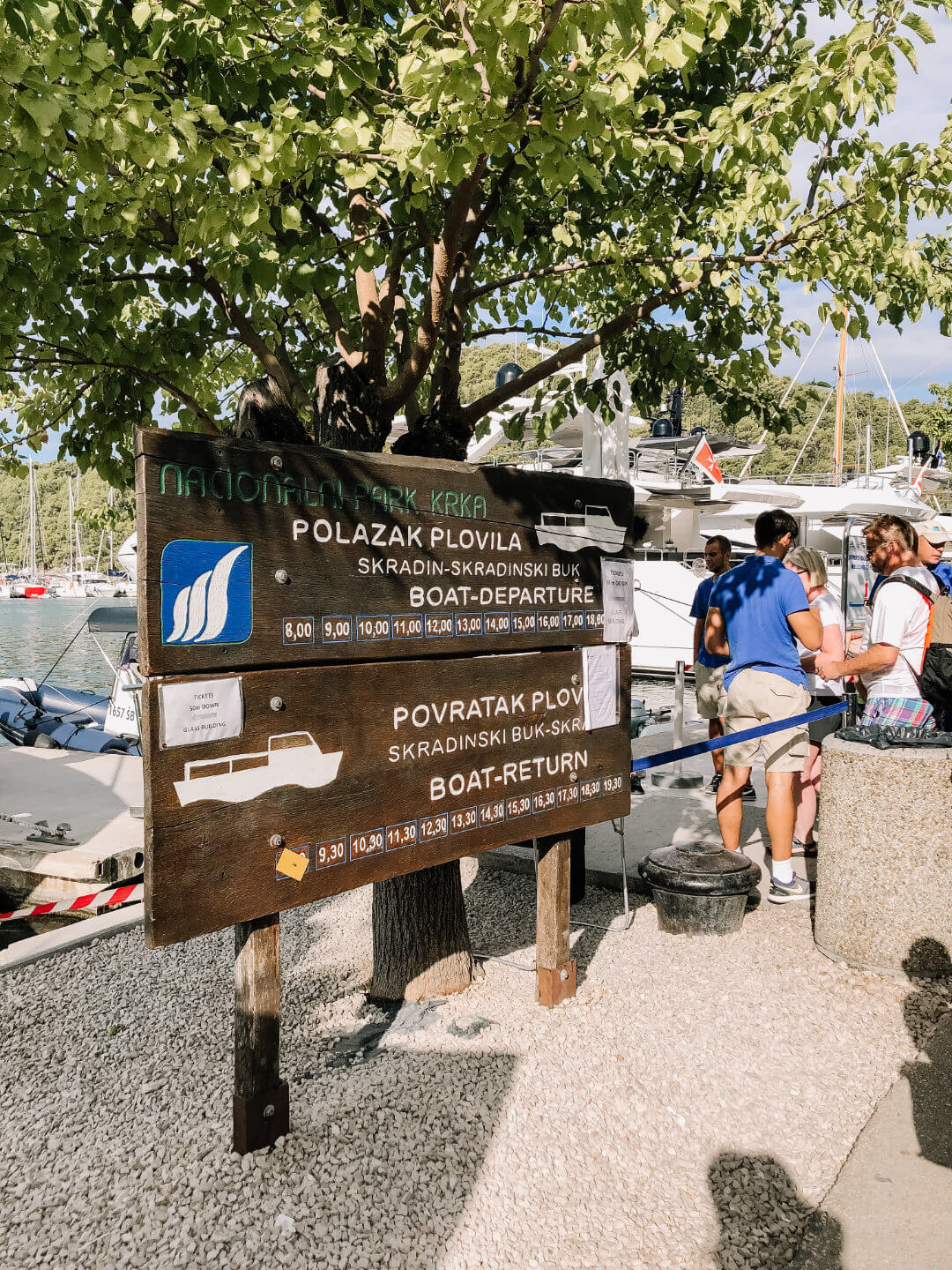 Krka Nationalpark Kroatien Wasserfälle Reisen mit Kindern Familien